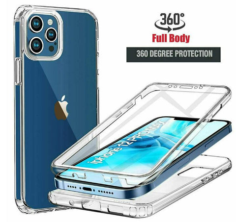 Ven-Dens 360° iPhone, Clear Silicone/Plastic Case