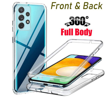 Ven-Dens 360° Samsung, Clear Silicone/Plastic Case